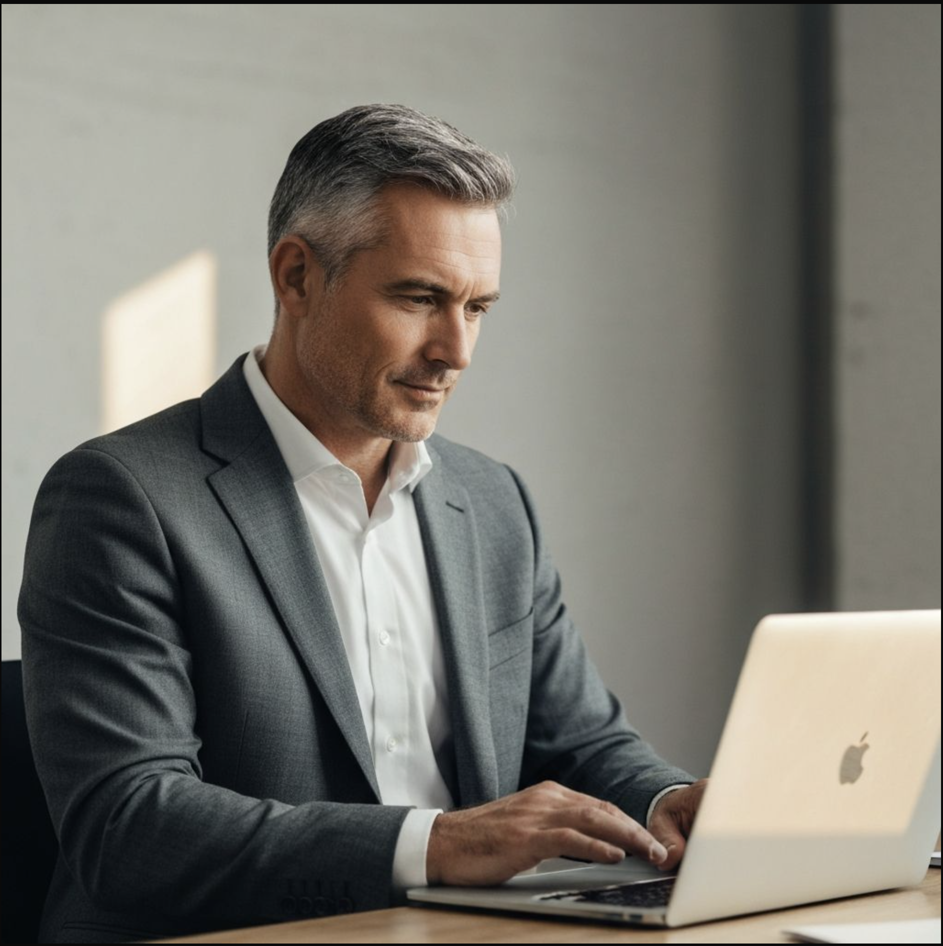 Professional working